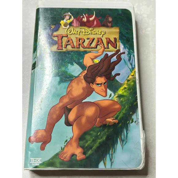 Other - Tarzan (VHS, 2005) Disney Animated Family Movie Original Clamshell